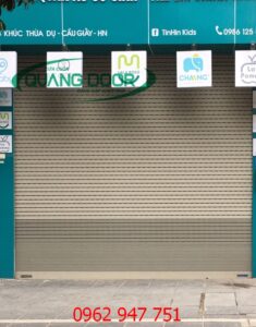 Công trình cửa cuốn tại biệt thự KHAI SƠN HILL