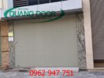 Lắp đặt cửa cuốn tại ngân hàng Bắc Á Bank Hà Nội