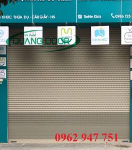 Mẫu cửa cuốn Quangdoor 2021