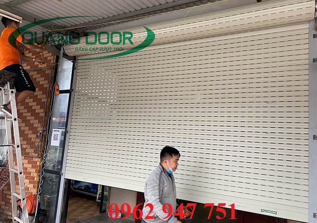 Đại lý cửa cuốn điện giá rẻ