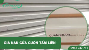Giá nan cửa cuốn tấm liền